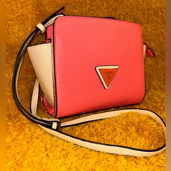 Guess Handbags - GUESS Two-Tone Crossbody Bag